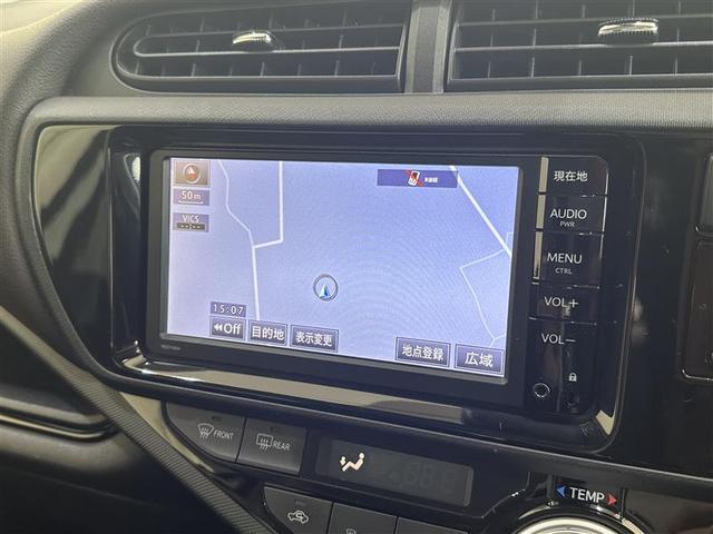 アクア Ｇ　誤発進抑制機能　バックモニタ　セキュリティー　メンテナンスノート　デュアルエアバック　ナビＴＶ　パワーウィンドウ　１オーナ－　ＥＳＣ　ＡＴエアコン　ＡＢＳ　パワーステアリング　アルミ　運転席エアバッグ（11枚目）