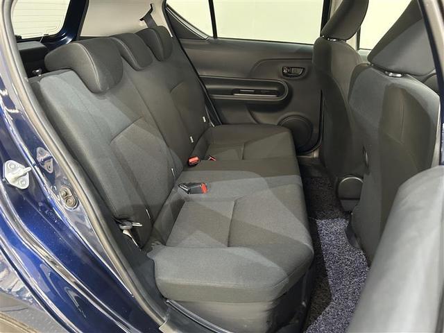 アクア Sスタイルブラック 記録簿あり バックモニタ- ナビTV イモビライザー LEDライト スマートキープッシュスタート ETC付き Wエアバッグ キーフリ メモリーナビゲーション フルフラット 横滑り防止装置付き 1セグ(10枚目)