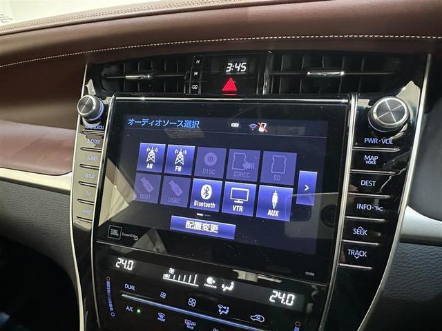 ハリアーハイブリッド プログレス　ワンオーナ－　クルコン　ＬＥＤ　ナビＴＶ　Ｂカメラ　アルミホイール　フルセグテレビ　横滑り防止機能　オートエアコン　Ｐシート　ＤＶＤ　パワーステアリング　エアバッグ　ＡＢＳ　盗難防止装置　４ＷＤ（12枚目）