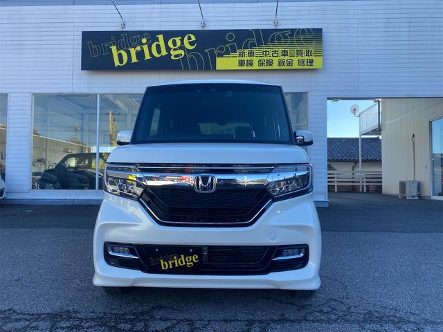 Ｎ－ＢＯＸカスタム Ｇ・ＥＸホンダセンシング　衝突被害軽減装置　エアコン　ＳＤナビゲーション　Ｂｌｕｅｔｏｏｔｈ対応　盗難防止システム　ＰＷ　ドライブレコーダー　キーフリーシステム　ナビＴＶ　クリアランスソナー　サイドエアバッグ　レーンアシスト（2枚目）