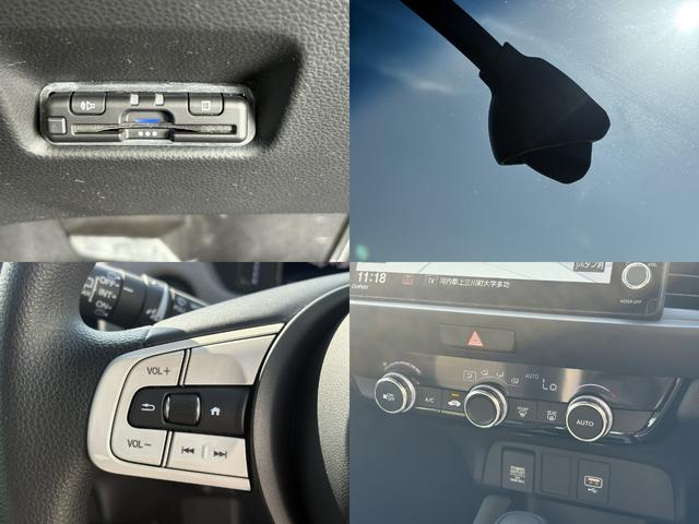 フィット ｅ：ＨＥＶクロスター　１オーナー・センシング純正ナビＢカメラＥＴＣ（6枚目）