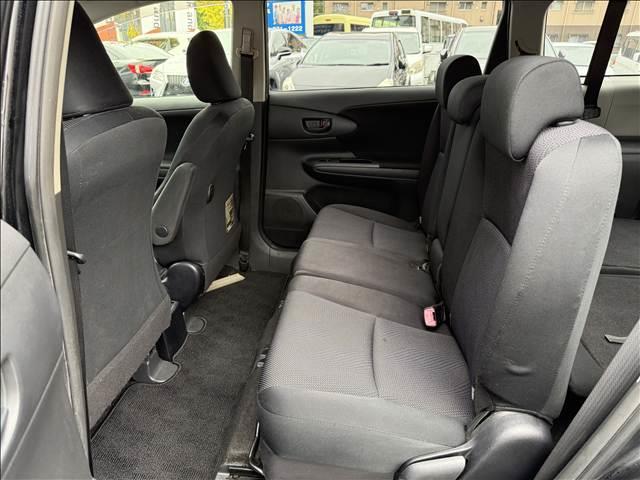 ウィッシュ 1.8A フルセグナビ モデリスタエアロ スマートキー Pスタート ETC BT DVD再生 カーテン/サイドSRS シートリフター チルトステアマット バイザー Pガラス UVカット ISOFIX 横滑り防止(10枚目)