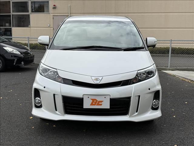 エスティマ アエラス プレミアムエディション 中後期 両電スラ フルセグナビ フリップダウンモニター Bモニ スマートキー Pスタ Cセンサー ETC ドラレコ クルコン ステリモ ハーフレザー Pシート キセノン フォグ Aライト マット(21枚目)