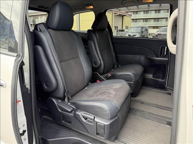 エスティマ アエラス プレミアムエディション 中後期 両電スラ フルセグナビ フリップダウンモニター Bモニ スマートキー Pスタ Cセンサー ETC ドラレコ クルコン ステリモ ハーフレザー Pシート キセノン フォグ Aライト マット(26枚目)