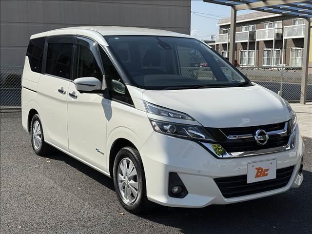 セレナ G 両電スラ フルセグナビ エマブレ アラビュー クルコン Cセンサー インテリキー Pスタ ステリモ BT LED フォグ Aライト ETC Pアシスト シートバックテーブル ロールサンシェード(5枚目)