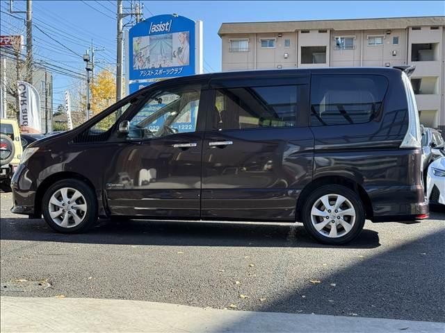 セレナ ハイウェイスター　Ｖセレクション　両電スラ　フルセグナビ　フリップダウンモニター　インテリキー　Ｐスタート　クルコン　ＢＴ　ＤＶＤ再生　ＥＴＣ　横滑り防止　ロールサンシェード　シートバックテーブル　Ｐガラス　ＵＶカット　ＩＳＯＦＩＸ（6枚目）