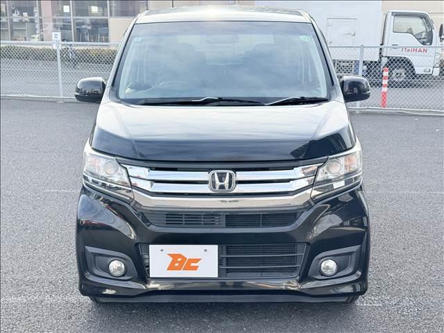 Ｎ－ＷＧＮカスタム Ｇ・ターボパッケージＳＳクールパッケージ　フルセグナビ　Ｂモニター　スマートキー　Ｐスタート　キセノン　フォグ　Ａライト　クルコン　ステリモ　ハーフレザー　ベンチシート　ＢＴ　ＤＶＤ再生　ＡＳリトラミラー　横滑り防止　マット　バイザー（21枚目）