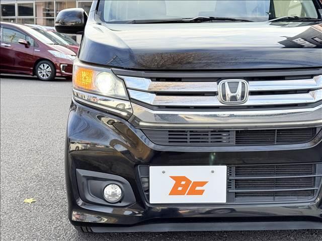 Ｎ－ＷＧＮカスタム Ｇ・ターボパッケージＳＳクールパッケージ　フルセグナビ　Ｂモニター　スマートキー　Ｐスタート　キセノン　フォグ　Ａライト　クルコン　ステリモ　ハーフレザー　ベンチシート　ＢＴ　ＤＶＤ再生　ＡＳリトラミラー　横滑り防止　マット　バイザー（32枚目）