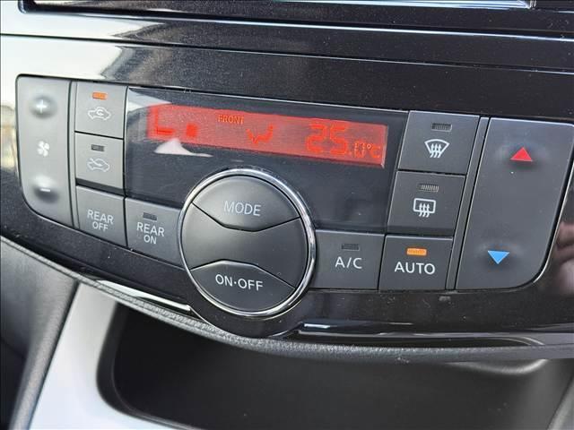 セレナ ２０Ｘ　Ｖセレクション＋セーフティ　エマブレ　両電スラ　フルセグナビ　Ｂモニター　ＢＴ　ＤＶＤ再生　ＬＤＷ　スマートキー　Ｐスタート　Ａライト　フォグ　Ｉストップ　クルコン　ドラレコ　リアオートエアコン　ステリモ　シートカバー（14枚目）