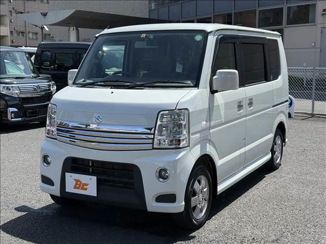 エブリイワゴン PZターボ ターボ 電動スライドドア CDオーディオ キーレス 純正エアロ 電格ミラー HIDヘッドランプ フォグ Pガラス Sアラーム Rスポイラー 純正アルミホイール アクセサリーソケット リアヒーター(22枚目)