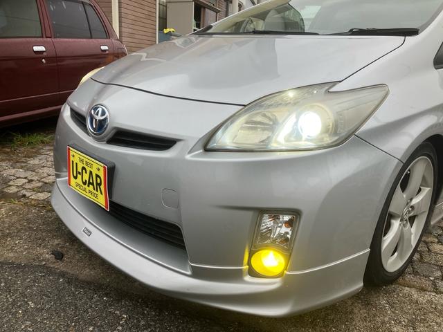 プリウス Ｇ　サンルーフ　モデリスタ　フルエアロ　車高調　ナビ　テレビ　Ｂｌｕｅｔｏｏｔｈ　バックカメラ　ＥＴＣ　クルーズコントロール　ソーラーパネル　スマートキー　ハイブリッド（64枚目）