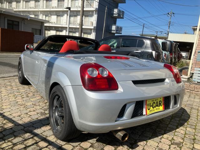 MR-S Sエディション 後期型 6速マニュアル 新品幌 赤内装 TRDマフラー 16インチアルミホイール ドライブレコーダー 1ZZエンジン エアバック パワーウィンドウ ETC 禁煙車 衝突安全ボディ(15枚目)