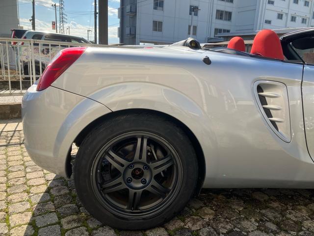 MR-S Sエディション 後期型 6速マニュアル 新品幌 赤内装 TRDマフラー 16インチアルミホイール ドライブレコーダー 1ZZエンジン エアバック パワーウィンドウ ETC 禁煙車 衝突安全ボディ(51枚目)