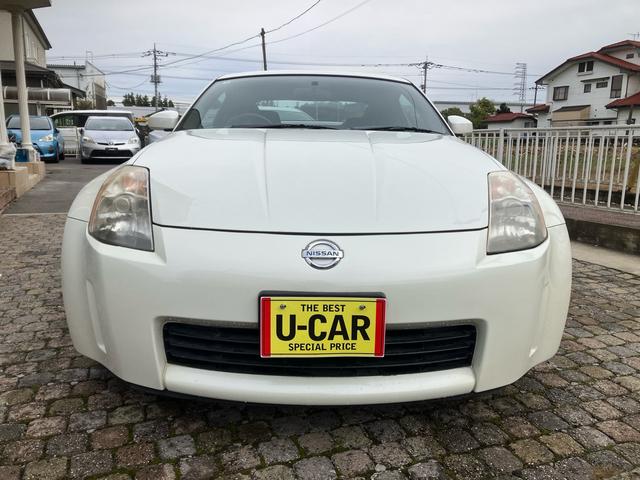 フェアレディZ バージョンT 車検2年付き BOSEサウンドシステム Z33後期純正アルミ ナビ CD DVD ETC バックモニター レザーシート シートヒーター パワーシート キーレス MTモード付5AT 2シーター(9枚目)