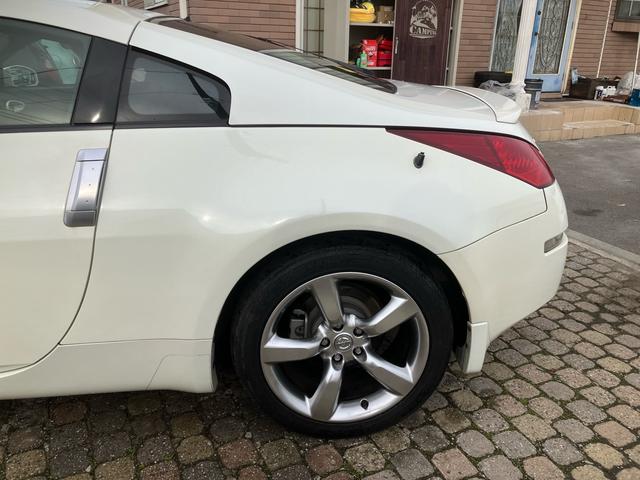 フェアレディZ バージョンT 車検2年付き BOSEサウンドシステム Z33後期純正アルミ ナビ CD DVD ETC バックモニター レザーシート シートヒーター パワーシート キーレス MTモード付5AT 2シーター(51枚目)