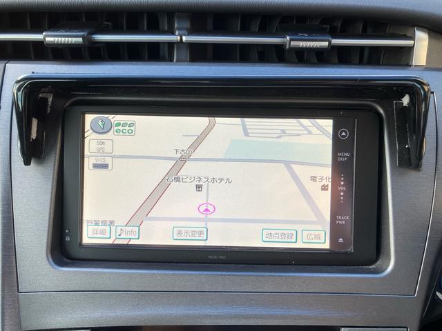 ナビゲーション付きで慣れない道も安心です。
