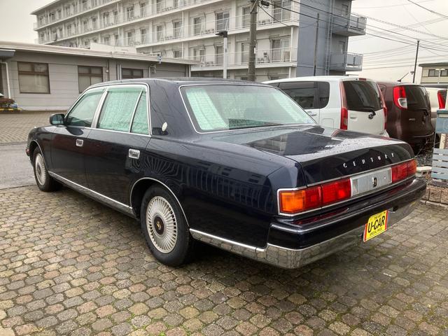 センチュリー フロアシフト 中期型 EMVデュアルパッケージ装着車 フロア6AT ナビ ETC マッサージ ドアミラー 本革 マルチ カーテン シートヒーター クルコン V12エンジン パワーシート オットマン DVD(10枚目)