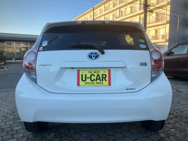 アクア S 保証1年 車検2年付き ハイブリッド ナビ Bluetooth テレビ バックモニター ETC 寒冷地仕様 ミラーヒーター オートエアコン デュアルエアバック キーレスエントリー ABS(12枚目)