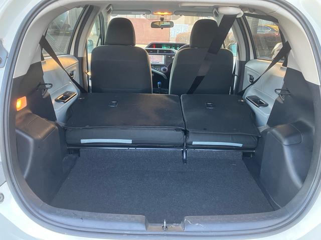 アクア S 保証1年 車検2年付き ハイブリッド ナビ Bluetooth テレビ バックモニター ETC 寒冷地仕様 ミラーヒーター オートエアコン デュアルエアバック キーレスエントリー ABS(44枚目)