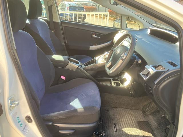 プリウス S 保証1年 車検2年 ハイブリッド 後期型 ナビ テレビ Bluetooth ドライブレコーダー スマートキー パワーステアリング パワーウィンドウ サイドエアバッグ オートエアコン(39枚目)