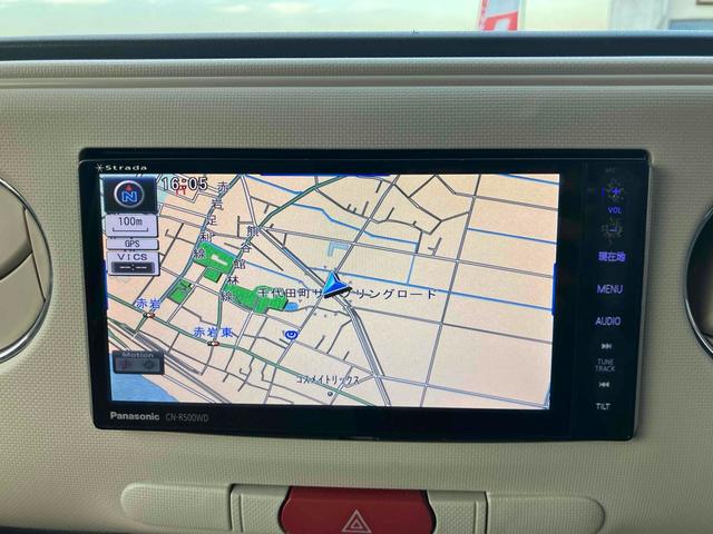 ミラココア ココアプラスX 4WD ETC ナビ LEDヘッドランプ スマートキー アイドリングストップ 電動格納ミラー ベンチシート CVT 盗難防止システム ABS CD ルーフレール 衝突安全ボディ エアコン(3枚目)