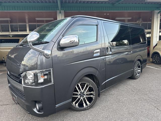ハイエースバン ロングスーパーＧＬ　バックカメラ　ナビ　ＴＶ　両側スライドドア　アルミホイール　電動格納ミラー　ＡＴ　エアコン　パワーウィンドウ　運転席エアバッグ（12枚目）