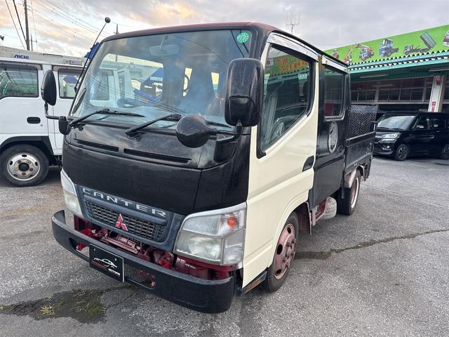 キャンター Wキャブ トラック MT 後輪ダブル ETC エアコン パワーウィンドウ 運転席エアバッグ(2枚目)