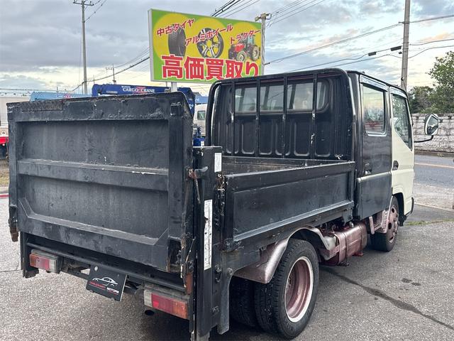 キャンター Wキャブ トラック MT 後輪ダブル ETC エアコン パワーウィンドウ 運転席エアバッグ(10枚目)