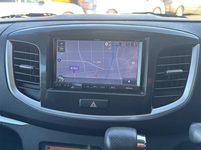 ワゴンRスティングレー X ナビ TV スマートキー アイドリングストップ 電動格納ミラー ベンチシート CVT CD USB Bluetooth アルミホイール エアコン(3枚目)