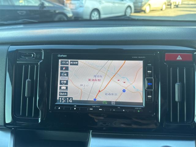 N-WGN G・Lパッケージ ETC バックカメラ ナビ TV 衝突被害軽減システム スマートキー アイドリングストップ ベンチシート CVT 盗難防止システム ABS ESC CD DVD再生 USB 衝突安全ボディ エアコン(6枚目)