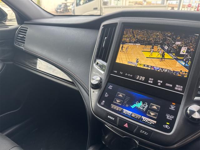 クラウンハイブリッド アスリートS ETC クリアランスソナー オートクルーズコントロール バックカメラ ナビ TV アルミホイール HID CVT スマートキー 電動格納ミラー 盗難防止システム CD 衝突安全ボディ ABS ESC(3枚目)