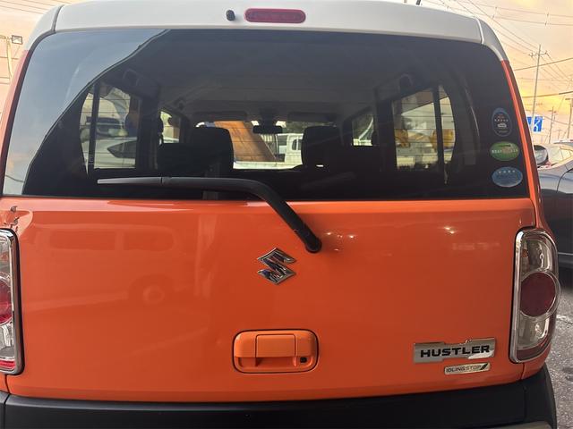 ハスラー G ナビ 衝突被害軽減システム スマートキー アイドリングストップ 電動格納ミラー シートヒーター ベンチシート CVT 盗難防止システム ABS ESC 衝突安全ボディ エアコン パワーステアリング(19枚目)