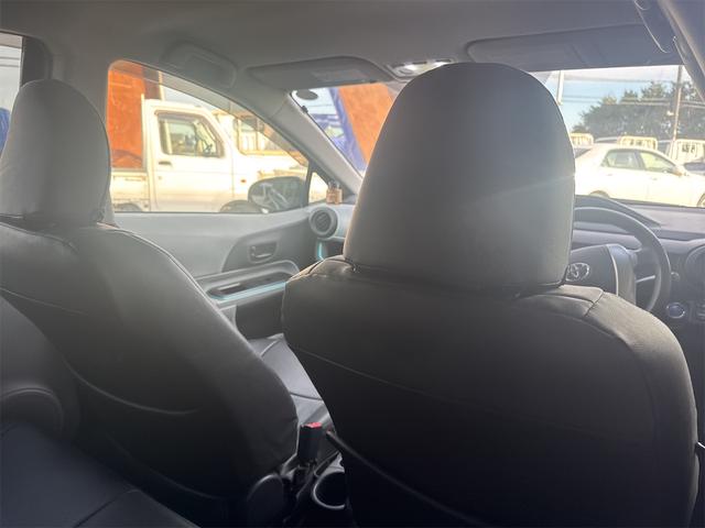 アクア S ドライブレコーダー ETC ナビ スマートキー 電動格納ミラー CVT 衝突安全ボディ ABS ESC エアコン パワーステアリング パワーウィンドウ(22枚目)