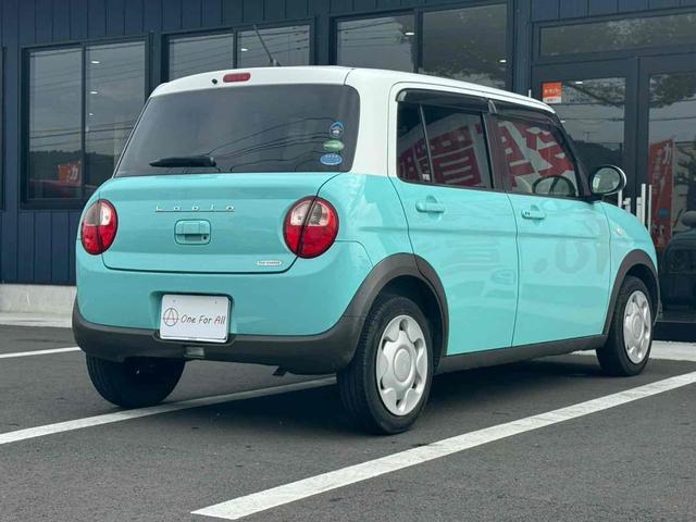 アルトラパン S ナビ TV 衝突被害軽減システム オートライト HID スマートキー アイドリングストップ 電動格納ミラー シートヒーター ベンチシート CVT 盗難防止システム ABS ESC CD USB(5枚目)