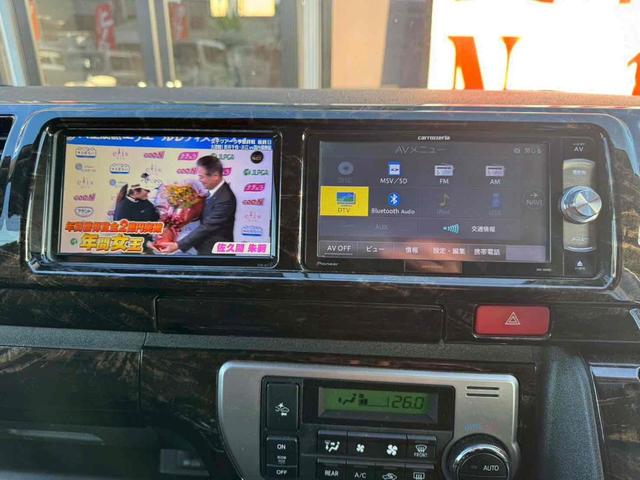 ハイエースワゴン GL ETC バックカメラ ナビ TV レーンアシスト 衝突被害軽減システム 電動スライドドア オートマチックハイビーム スマートキー 電動格納ミラー 後席モニター AT CD USB(9枚目)