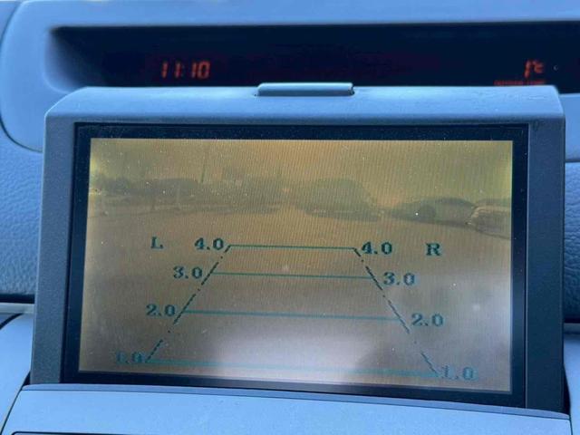 バックカメラ装備。駐車が苦手な方には欠かせません。