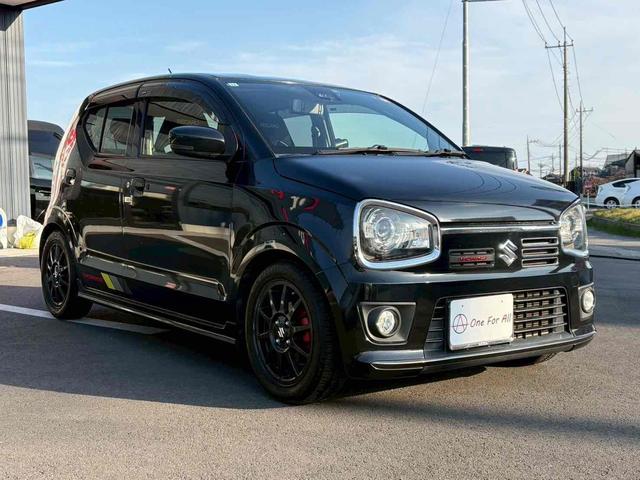 アルトワークス ベースグレード　ＥＴＣ　クリアランスソナー　レーンアシスト　衝突被害軽減システム　オートライト　ＨＩＤ　スマートキー　アイドリングストップ　電動格納ミラー　ＡＴ　盗難防止システム　ＡＢＳ　ＥＳＣ　ＣＤ　アルミホイール（14枚目）