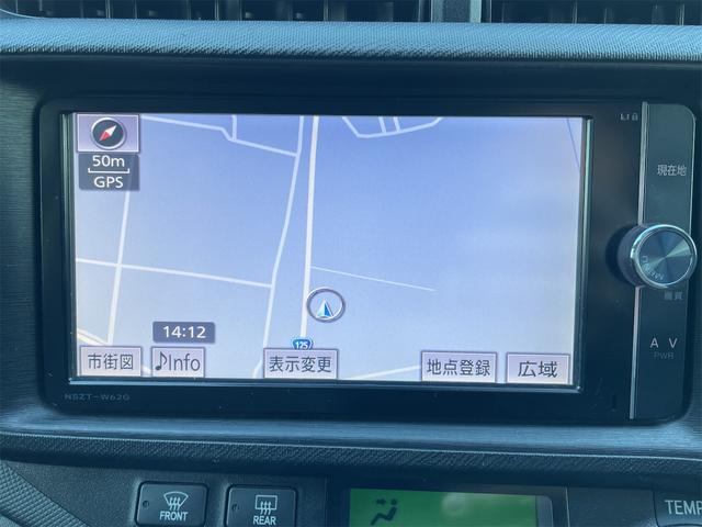 アクア Ｇブラックソフトレザーセレクション　純正ＳＤナビ　バックカメラ　禁煙車　スマートキー　ＬＥＤヘッドライト　ＥＴＣ　オートエアコン　Ｂｌｕｅｔｏｏｔｈ　フルセグ（7枚目）