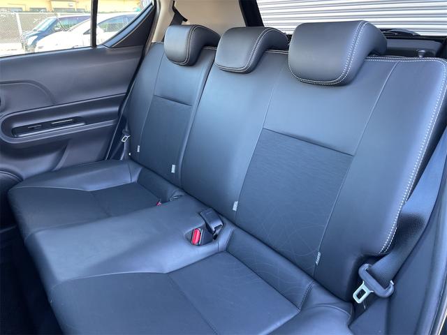 アクア Ｇブラックソフトレザーセレクション　純正ＳＤナビ　バックカメラ　禁煙車　スマートキー　ＬＥＤヘッドライト　ＥＴＣ　オートエアコン　Ｂｌｕｅｔｏｏｔｈ　フルセグ（21枚目）