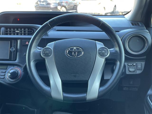 アクア Ｇブラックソフトレザーセレクション　純正ＳＤナビ　バックカメラ　禁煙車　スマートキー　ＬＥＤヘッドライト　ＥＴＣ　オートエアコン　Ｂｌｕｅｔｏｏｔｈ　フルセグ（25枚目）