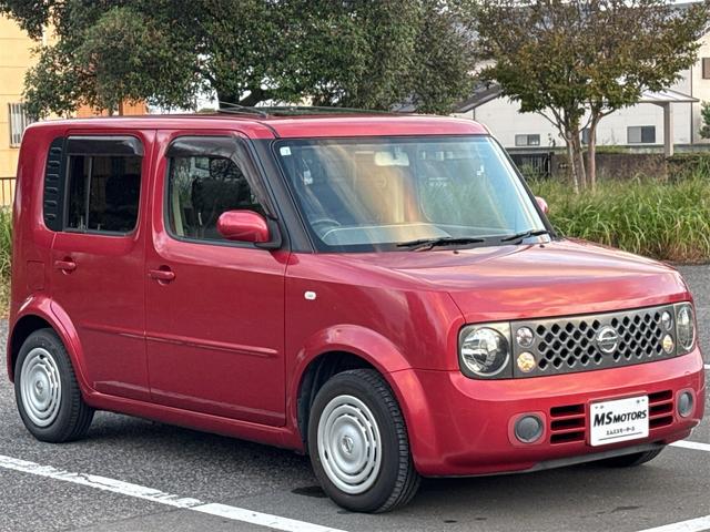 キューブ １４Ｓ　サンルーフ　ＥＴＣ　　ベンチシート　キーレス　インテリキー　Ｗエアバッグ　　フルセグＴＶ（3枚目）