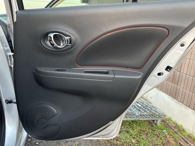 マーチ 12X 30thハピネス 電動格納ミラー パワーステアリング 衝突安全ボディ パワーウィンドウ ETC ABS ナビ 盗難防止システム エアコン(31枚目)