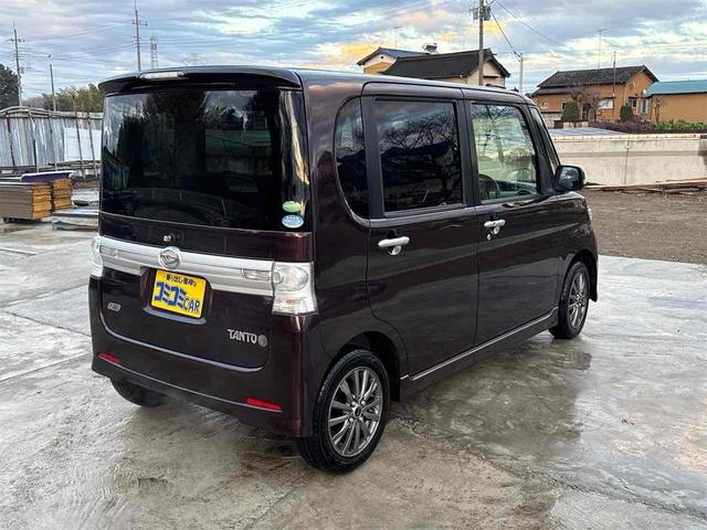 タント カスタムＲＳ　ドライブレコーダー　ＥＴＣ　電動スライドドア　ナビ　ＴＶ　スマートキー　アイドリングストップ　電動格納ミラー　ベンチシート　後席モニター　ＣＶＴ　ＣＤ　ＤＶＤ再生　Ｂｌｕｅｔｏｏｔｈ　アルミホイール（9枚目）