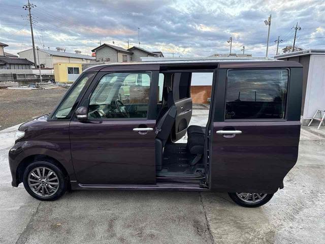 タント カスタムＲＳ　ドライブレコーダー　ＥＴＣ　電動スライドドア　ナビ　ＴＶ　スマートキー　アイドリングストップ　電動格納ミラー　ベンチシート　後席モニター　ＣＶＴ　ＣＤ　ＤＶＤ再生　Ｂｌｕｅｔｏｏｔｈ　アルミホイール（15枚目）