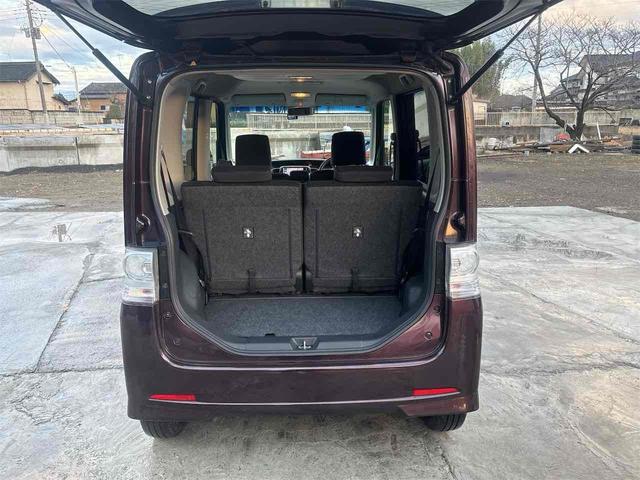 タント カスタムＲＳ　ドライブレコーダー　ＥＴＣ　電動スライドドア　ナビ　ＴＶ　スマートキー　アイドリングストップ　電動格納ミラー　ベンチシート　後席モニター　ＣＶＴ　ＣＤ　ＤＶＤ再生　Ｂｌｕｅｔｏｏｔｈ　アルミホイール（16枚目）