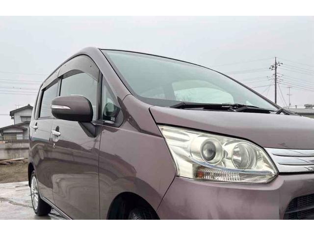 ムーヴ カスタム　Ｘ　ＥＴＣ　ナビ　ＨＩＤ　ＬＥＤヘッドランプ　スマートキー　アイドリングストップ　電動格納ミラー　ベンチシート　ＣＶＴ　盗難防止システム　ＡＢＳ　ＣＤ　ＤＶＤ再生　アルミホイール　ランフラットタイヤ（9枚目）