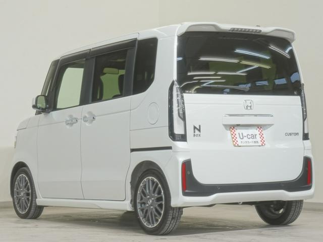 N-BOXカスタム ターボ 当社デモカー純正9インチコネクトナビシートヒーターLEDオートライトオートハイビーム両側電動スライドドア衝突軽減ブレーキ誤発進抑制機能渋滞追従機能付きACCレーンキープアシスト イモビライザー 禁煙(10枚目)
