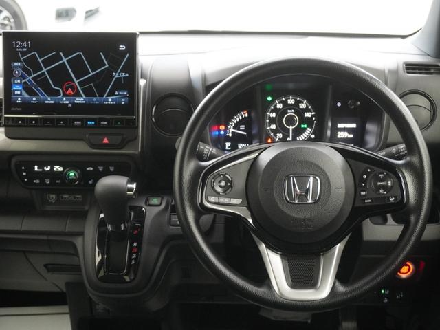 N-WGN Lスタイル+ビター 当社デモカー9インチインターナビシートヒーターLEDオートライトオートハイビームパーキングセンサー渋滞追従機能付きACCレーンキープアシスト誤発進抑制機能サイドエアバッグ スマートキ DVD再生可(15枚目)