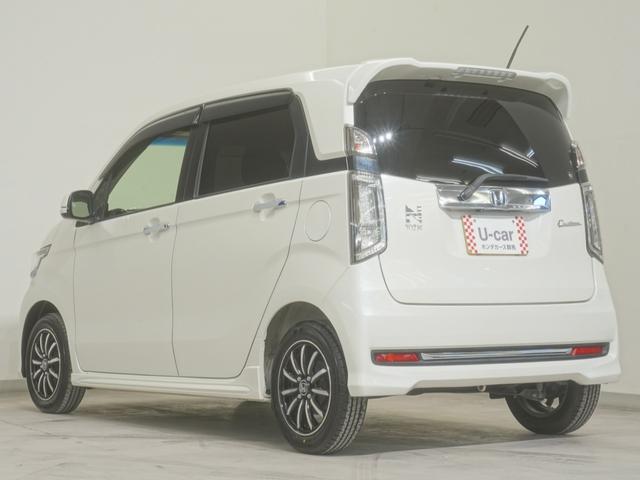 N-WGNカスタム G・Lパッケージ ワンオーナークラリオン製ナビドライブレコーダーHIDオートライトLEDフォグライトクルーズコントロールスマートキーETC360°スーパーUV・IRカットパッケージ 横滑り防止システム ナビTV 記録簿(9枚目)