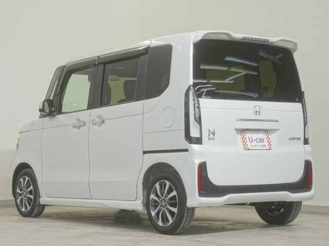 Ｎ－ＢＯＸカスタム ベースグレード　当社デモカー９インチコネクトナビシートヒーターＬＥＤオートライトオートハイビーム両側電動スライドドア渋滞追従機能付きＡＣＣレーンキープアシスト誤発進抑制機能　Ｗ電動ドア　ＵＳＢ接続　ＣＭＢＳ　禁煙（10枚目）